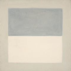 Rain (Study) by Agnes Martin