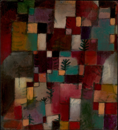 Redgreen and Violet-Yellow Rhythms by Paul Klee
