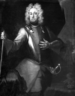 Reinhold Johan de la Barre (död 1724), generallöjtnant by David von Krafft