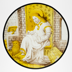 Roundel with Saint Mark by Anonymous