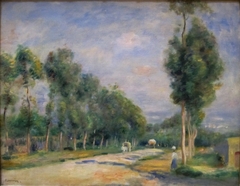 Route de Versailles à Louveciennes by Auguste Renoir