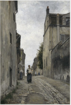 Rue Mont-Cenis, Montmartre by Stanislas Lépine