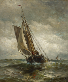 Running for an Anchorage by Henry Chase