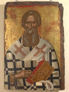 Saint Athanasius (Damaskinos) by Michael Damaskinos