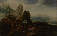 Saint Jerome in the Wilderness by Herri met de Bles