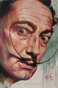 Salvador Dalí by Tachi