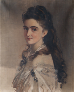 Sidonie Schrotzberg, geb. Stohl, die zweite Gattin des Künstlers by Franz Schrotzberg