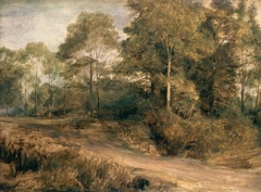 Sir David Wilkie - A Wooded Landscape - ABDAG003544