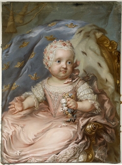 Sofia Albertina (1753-1829), prinsessa av Sverige, abbedissa i Quedlinburg by Gustaf Lundberg