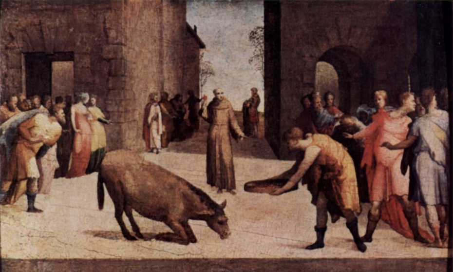 St. Anthony and the Miracle of the Mule