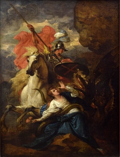 St. George and the Dragon by Benjamin West