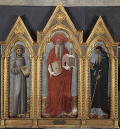 St. Jerome with St. Francis and St. Anthony Abbot by Jacopo Bellini