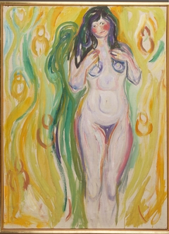 Standing Nude by Edvard Munch