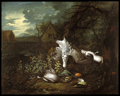Still Life with Dead Game Birds by Jan Baptiste Govaerts