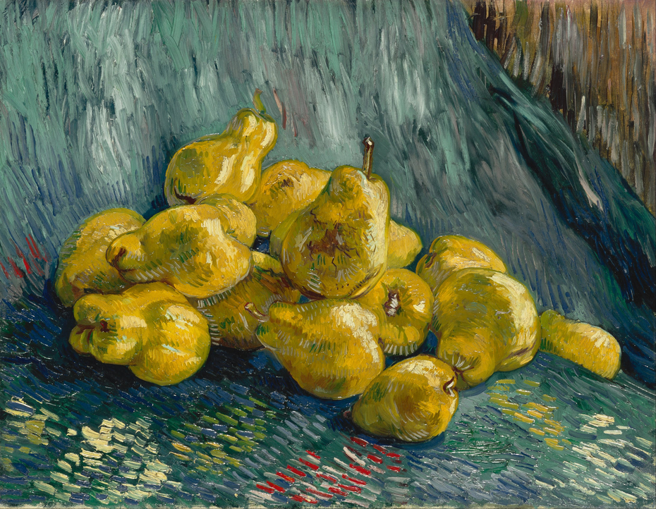 Vincent Van Gogh Kweeperen citroenen Giclee Canvas Print Poster LARGE SIZE 