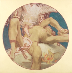 Study for "Prometheus," Museum of Fine Arts, Boston by John Singer Sargent