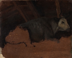 Study of a Cow by Thomas Fearnley