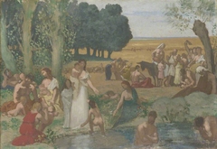 Summer by Pierre Puvis de Chavannes