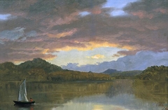 Sunset on Catskill Lake