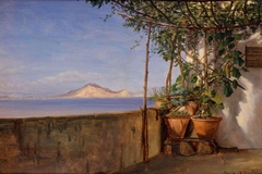 Terrace in Procida by Thomas Fearnley