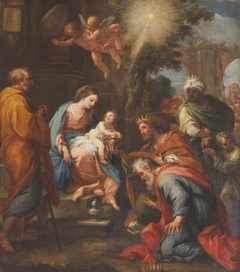 The Adoration of the Magi by Giuseppe Bartolomeo Chiari