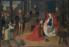 The Adoration of the Magi by Justus van Gent