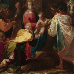 The Adoration of the Magi by Pier Francesco Mazzucchelli