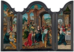 The Adoration of the Magi triptych by Pieter Coecke van Aelst I