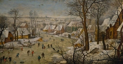 The Bird Trap (Winter Landscape)