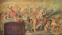 The Council of Gods (Sketch for the Medici Cylce) No.14 by Peter Paul Rubens