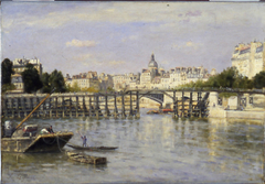 The Estacade Bridge by Stanislas Lépine