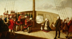The Execution of Admiral Byng, 14 March 1757 by Anonymous