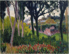 The Farm at Lezaven, Finistère by Roderic O'Conor