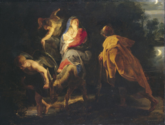 The Flight into Egypt by Peter Paul Rubens