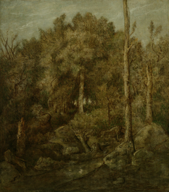 The Forest of Fontainebleau by Théodore Rousseau
