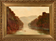The Gorge of the Wanganui River by Laurence William Wilson