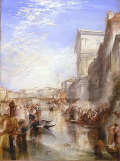 The Grand Canal: Scene - A Street in Venice by J M W Turner