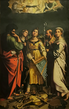 The Holy Cecilia by Denys Calvaert