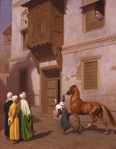 The Horse Market by Jean-Léon Gérôme