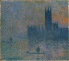The Houses of Parliament (Effect of Fog) by Claude Monet