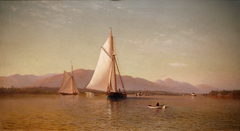 The Hudson at the Tappan Zee by Francis A. Silva