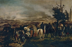 The Italian camp at the Battle of Magenta