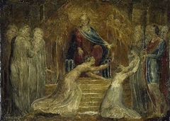 The Judgement of Solomon by William Blake