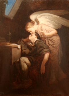 The Kiss of the Muse by Félix Nicolas Frillié