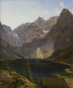 The Morskie Oko Lake in the Tatra Mountains by Jan Nepomucen Głowacki