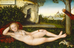 The Nymph of the Spring by Lucas Cranach the Elder