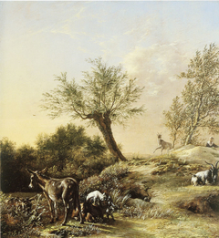 The Rabbit Warren (“Spring Landscape with Donkeys and Goats”) by Paulus Potter
