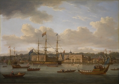 The Return of George IV to Greenwich from Scotland by William Anderson