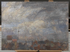 The Rooftops of Ostend by James Ensor