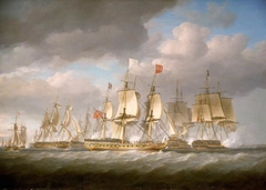 The 'Royal Sovereign' Conveying Louis XVIII to France, 24 April 1814